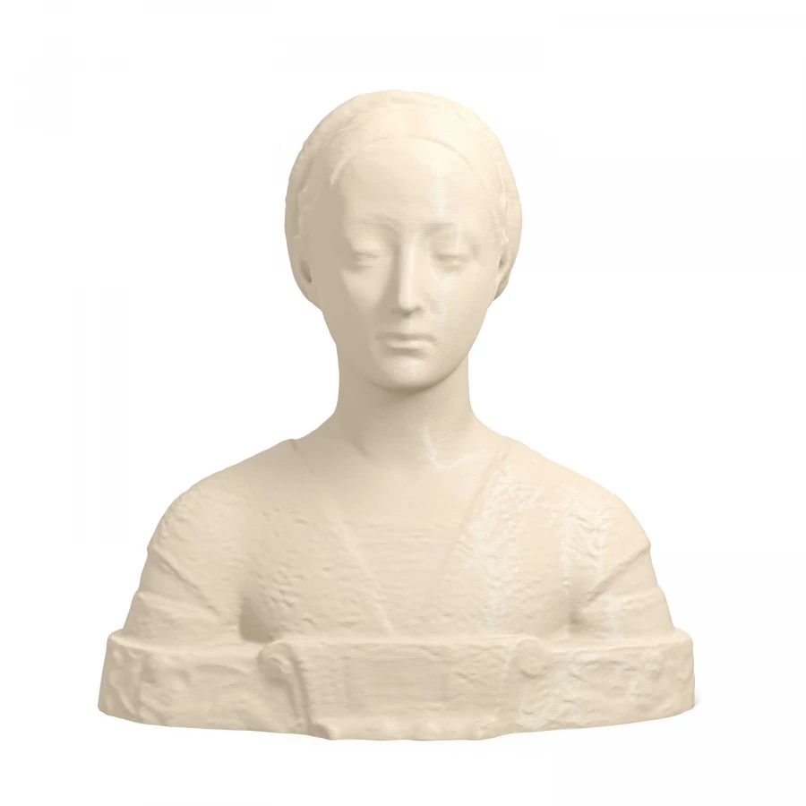 Ippolita Maria Sforza in avorio chiaro