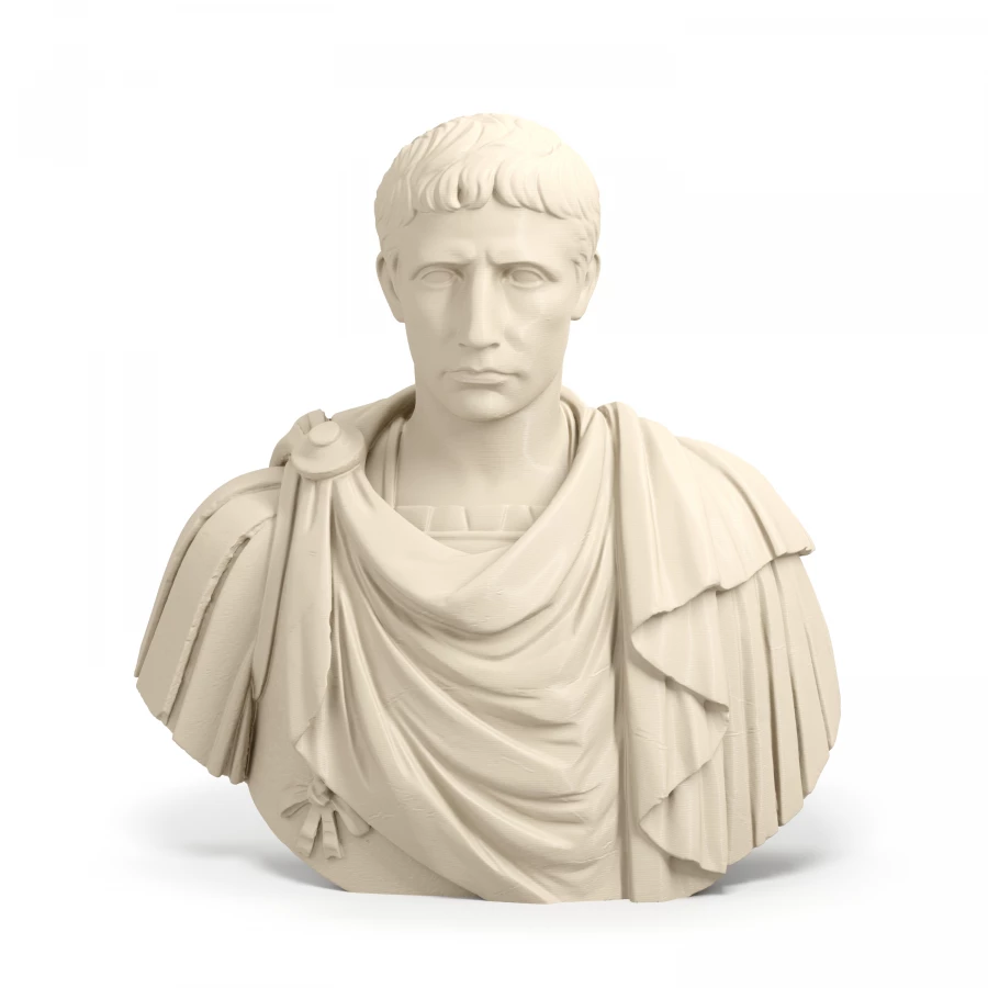 Comandante romano in avorio chiaro