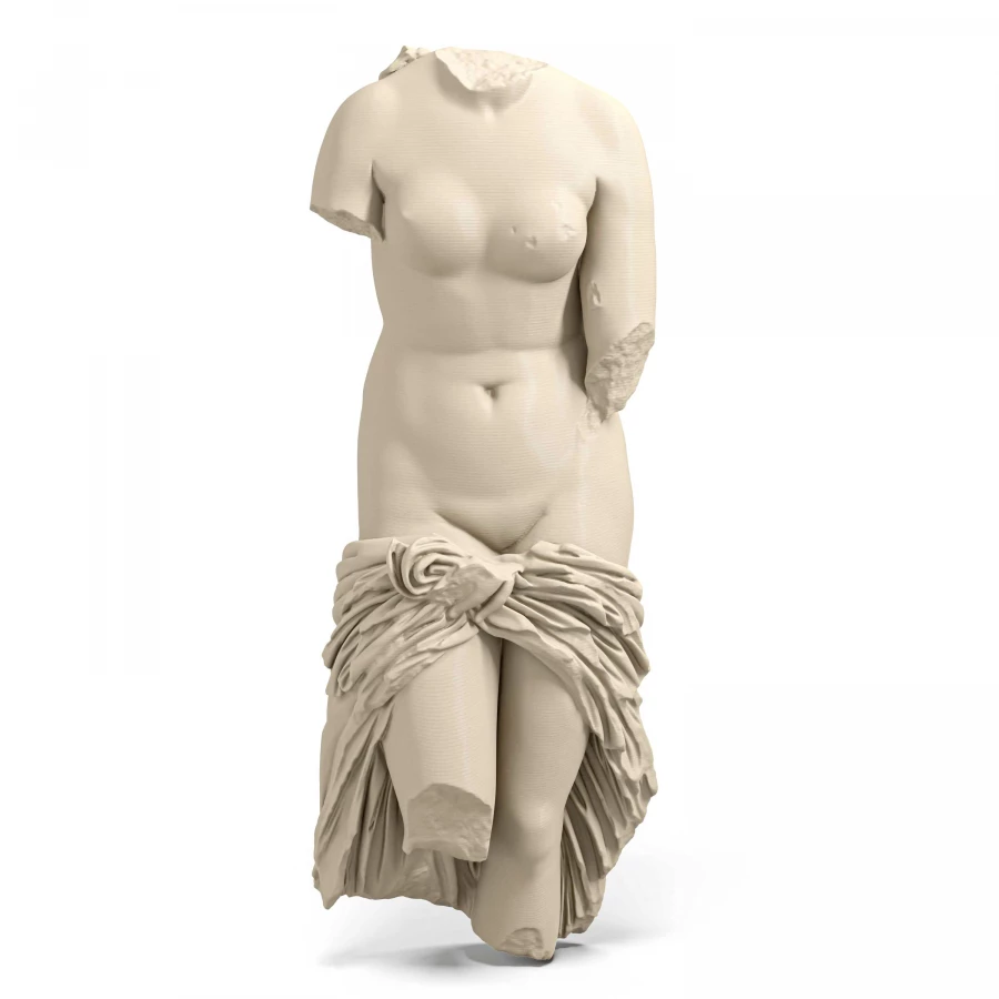 Venere callipigia in avorio chiaro