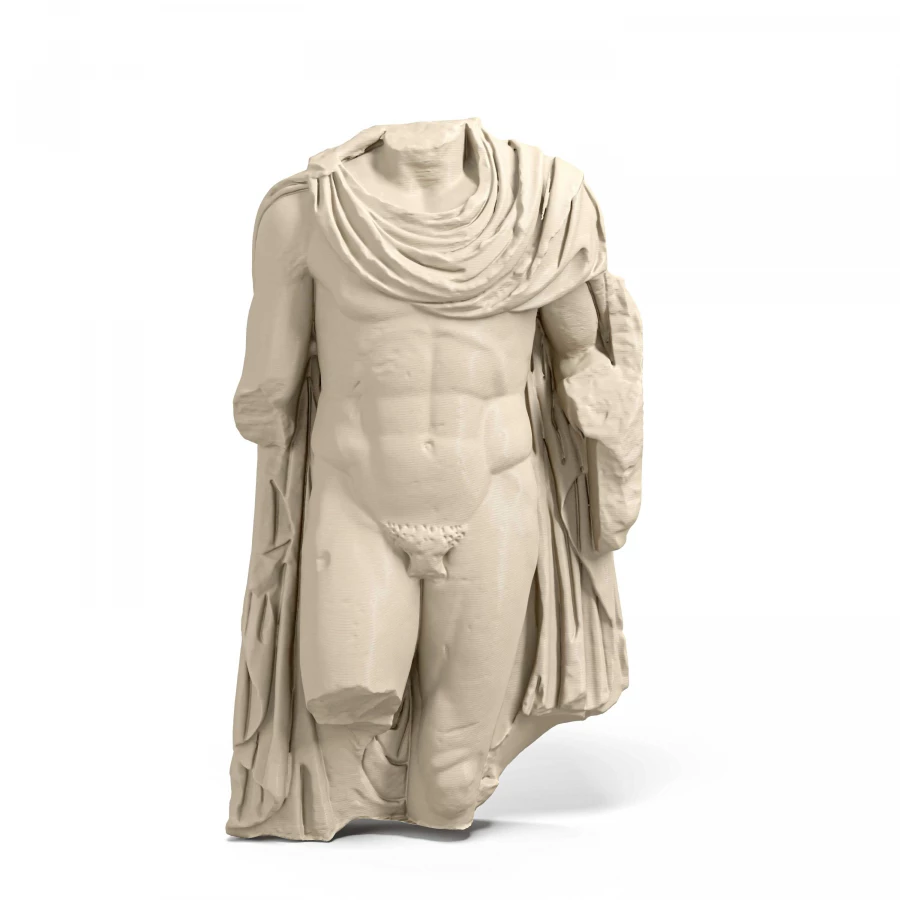 Torso di Apollo in avorio chiaro