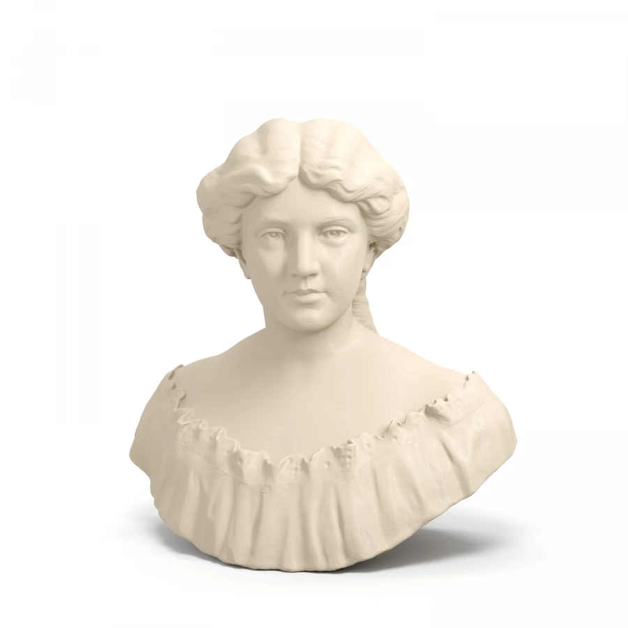 Donna Alliata in avorio chiaro